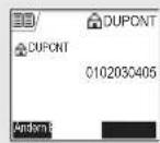 SAGEM D70C - TELEFONBUCH - 1