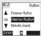 SAGEM D70C - Ruftöne ändern - 1