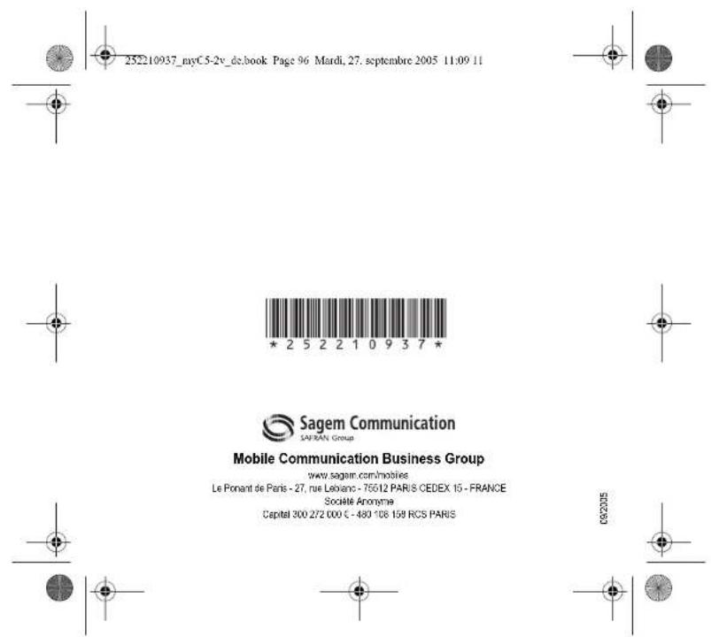 SAGEM MYC5-2 - . - 15