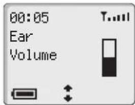 00:05 Ear Volume