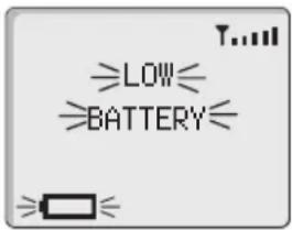 ≥LOW≤ ≥BATTERY≤ ≥□≤
