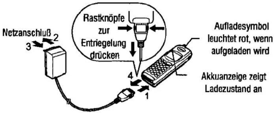 PANASONIC EB-G500 - Akku aufladen - 1