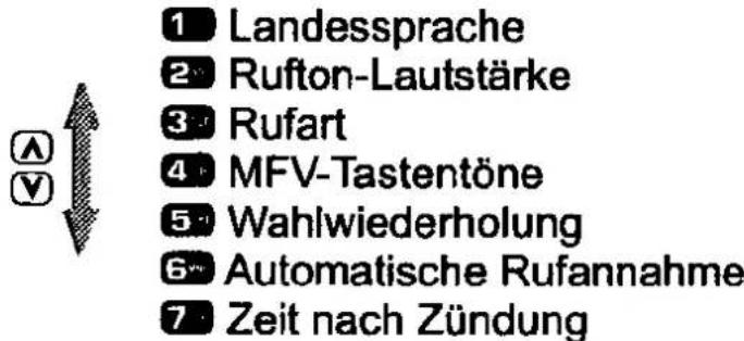 PANASONIC EB-G500 - Persönliche Einstellungen - 1