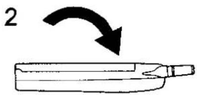 PANASONIC EB-G500 - Akku einsetzen - 2