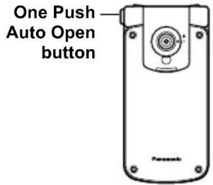 PANASONIC EB-VS3 - Opening/closing the phone - 1