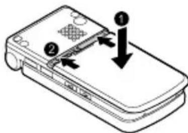 PANASONIC EB-VS3 - Removing the battery - 2