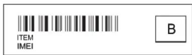 ITEM IMEI B
