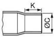 TOSHIBA MCY-MAP0501HT2D - • Coupling size of brazed pipe - 1