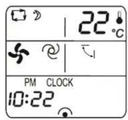 22°C PM CLOCK 10:22