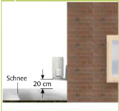 Schnee 20 cm