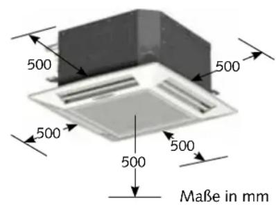 500 500 500 500 500 Maße in mm