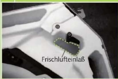 Frischlufteinlaß