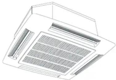 REMKO DKT110 - Innengeräte für Raumklimasysteme Deckenkassetten REMKO DKT 20 - 110 - 1