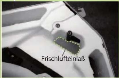 Frischlufteinlaß