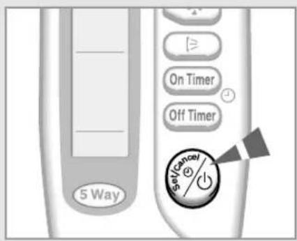 5 Way On Timer Off Timer Set/Cancel
