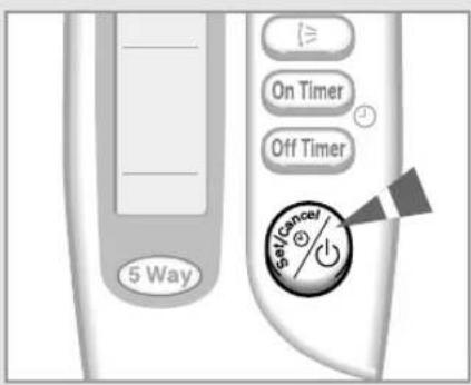 5 Way On Timer Off Timer Iso/Cancel