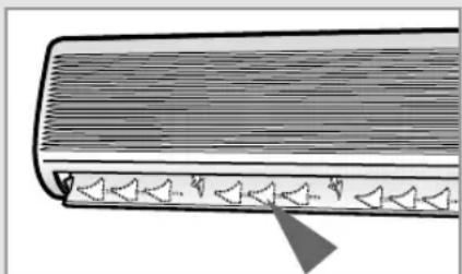SAMSUNG AM14B1 - Einstellen der horizontalen Luftströmungsrichtung - 1