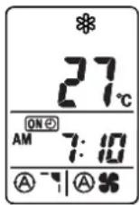 SANYO SAP-KR224E - Einstellen der Einschaltzeit - 3