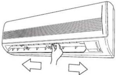 SANYO SAP-KR224E - Einstellen der Luftstromrichtung - 1