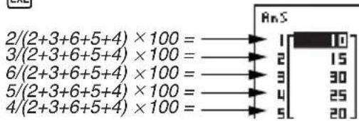 CASIO Algebra FX 1.0 Plus - Beispiel - 1