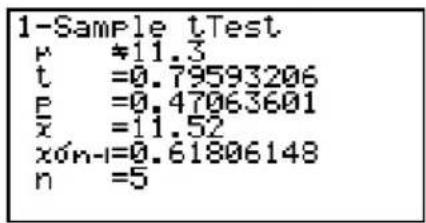CASIO Algebra FX 1.0 Plus - Berechnungsergebnis-Ausgabebildschirm für F1(CALC) bzw. F6(DRAW) - 1