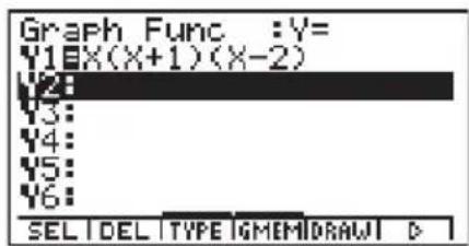 CASIO Algebra FX 1.0 Plus - TABELLENFUNKTION - 3