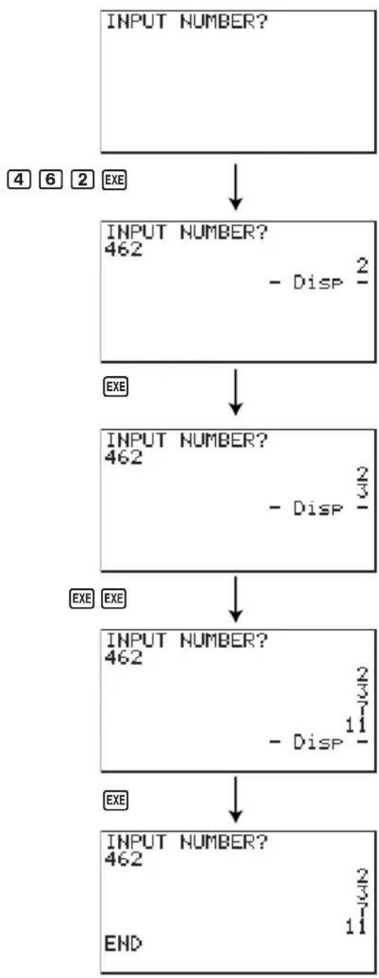 CASIO Algebra FX 1.0 Plus - Beispiel - 2