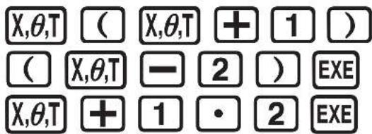 CASIO Algebra FX 1.0 Plus - DOPPELGRAFIK - 3