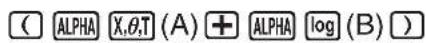 CASIO Algebra FX 1.0 Plus - •Abspeichern eines Funktionsterms - 2