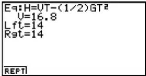 CASIO Algebra FX 1.0 Plus - Ergebnisanzeige - 1