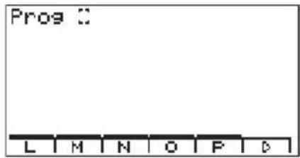 CASIO Algebra FX 1.0 Plus - Beispiel 2 Verwendung des Katalogs für die Eingabe des Programmbefehls (Prog) - 1