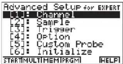 CASIO Algebra FX 1.0 Plus - - Erstellung einer EA-100-Konfiguration mithilfe des "Advanced SET UP" - 1