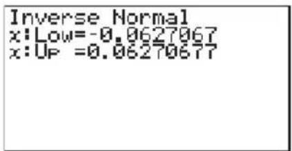 CASIO Algebra FX 1.0 Plus - - Verteilungsfunktion einer N( , ^2 ) -Verteilung - 15