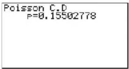 CASIO Algebra FX 1.0 Plus - - Verteilungsfunktion einer () -Verteilung - 3