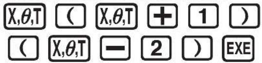 CASIO Algebra FX 1.0 Plus - GRAFIKFUNKTIONEN - 3