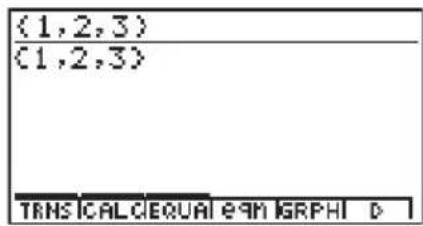 CASIO Algebra FX 1.0 Plus - ■ Eingabe von Listendaten - 2