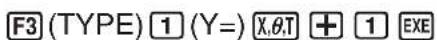 CASIO Algebra FX 1.0 Plus - Vorgang - 3