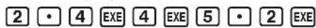 CASIO Algebra FX 1.0 Plus - Vorgang - 1