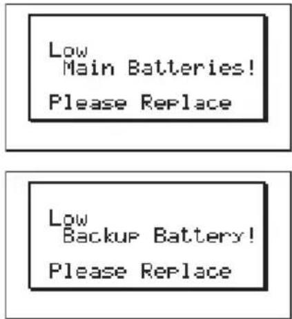 CASIO Algebra FX 1.0 Plus - ■Meldung für niedrige Batteriespannung - 1