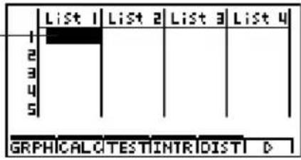 CASIO Algebra FX 1.0 Plus - 6-1 Vor dem Ausführen statistischer Berechnungen - 1