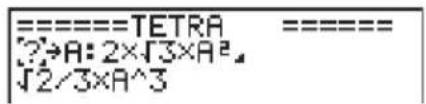 CASIO Algebra FX 1.0 Plus - ■Verwendung eines bestehenden Programms, um ein neues Programm zu erstellen - 4
