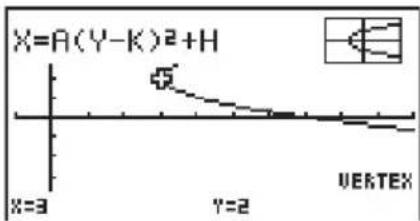 CASIO Algebra FX 1.0 Plus - Parameters einer Parabel - 2