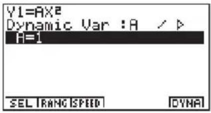 CASIO Algebra FX 1.0 Plus - DYNAMISCHE GRAFIK - 4