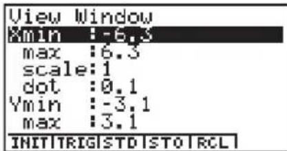 CASIO Algebra FX 1.0 Plus - Voreinstellungen, Eingabe und Lösung der Aufgabenstellung - 2