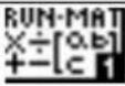 CASIO Algebra FX 1.0 Plus - ●Wählen eines Icons - 3