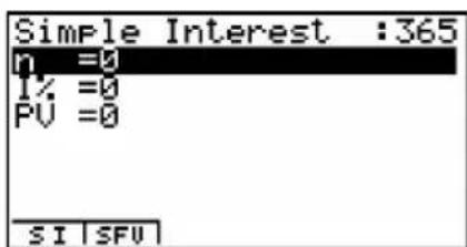 CASIO Algebra FX 1.0 Plus - - Formeln - 1