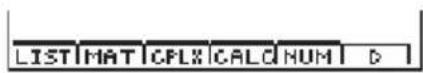 CASIO Algebra FX 1.0 Plus - - Aufruf einer bereits abgespeicherten Liste über deren Listen- Namen - 1