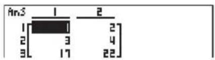 CASIO Algebra FX 1.0 Plus - ■Verwendung von Matrixzeilenoperationen in Programmen - 9