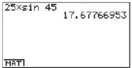 CASIO Algebra FX 1.0 Plus - Vorhandene höhere mathematische Funktionen - 2
