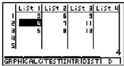 CASIO Algebra FX 1.0 Plus - - Löschen eines Elements - 1